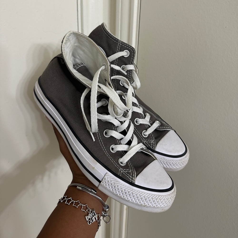 Grey Converse